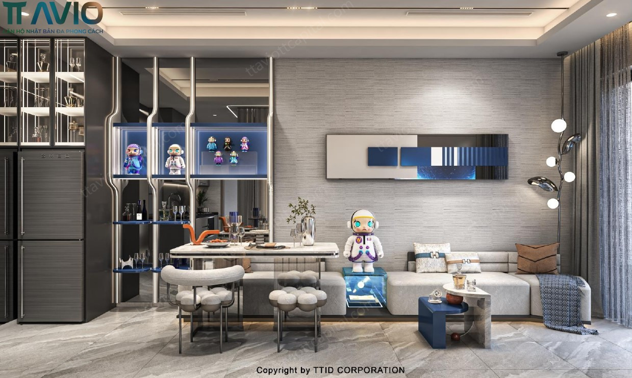 Thiết Kế Morden Căn 2pn